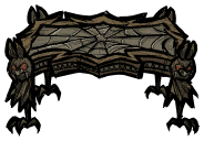 饥荒联机版百科木方桌建筑皮肤配图