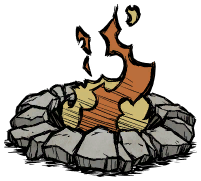 饥荒联机版百科火坑建筑皮肤配图