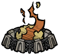 饥荒联机版百科火坑建筑皮肤配图