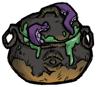 饥荒联机版百科烹饪锅建筑皮肤配图