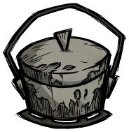 饥荒联机版百科烹饪锅建筑皮肤配图