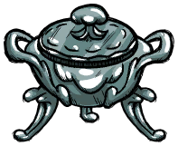 饥荒联机版百科烹饪锅建筑皮肤配图