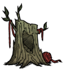 饥荒联机版百科空心树桩建筑属性配图