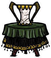 饥荒联机版百科茶几建筑皮肤配图