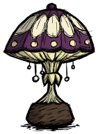 饥荒联机版百科蘑菇灯建筑皮肤配图