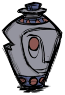 饥荒联机版百科遗物复制品 花瓶建筑属性配图