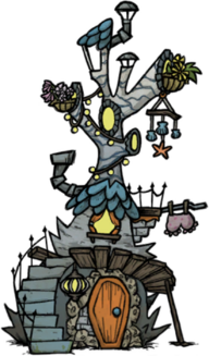 饥荒联机版百科隐士之家/珍珠之家（第四阶段）建筑属性配图