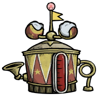 饥荒联机版百科雪球发射器建筑皮肤配图