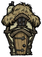 饥荒联机版百科猪屋建筑皮肤配图