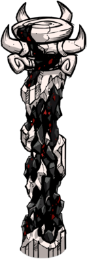 饥荒联机版百科开裂的柱子物品属性配图