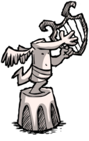 饥荒联机版百科竖琴雕像物品属性配图