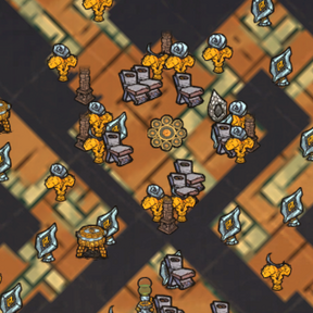 饥荒联机版百科远古档案馆群系群系属性配图