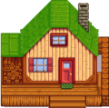 星露谷物语百科木匠的商店粉刷建筑物配图