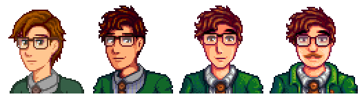 星露谷物语百科哈维设定演变配图