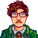 星露谷物语百科哈维肖像配图