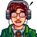 星露谷物语百科哈维肖像配图