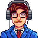 星露谷物语百科哈维肖像配图