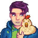 星露谷物语百科谢恩肖像配图