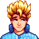 星露谷物语百科山姆肖像配图