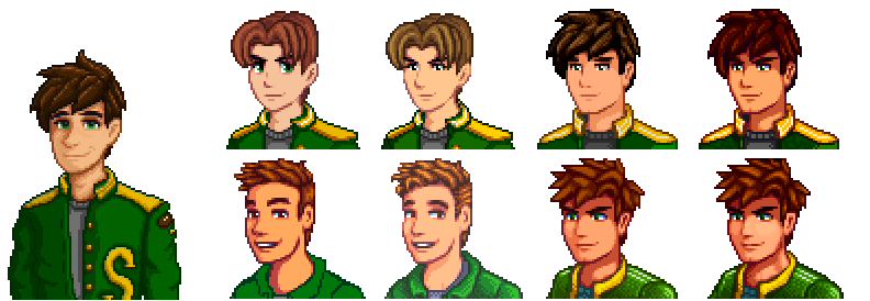 星露谷物语百科亚历克斯设定演变配图