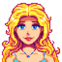 星露谷物语百科海莉肖像配图