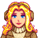 星露谷物语百科海莉肖像配图