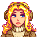 星露谷物语百科海莉肖像配图