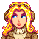 星露谷物语百科海莉肖像配图