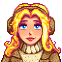 星露谷物语百科海莉肖像配图