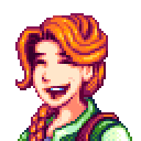 星露谷物语百科莉亚肖像配图