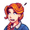 星露谷物语百科莉亚肖像配图