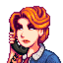 星露谷物语百科莉亚肖像配图