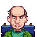 星露谷物语百科乔治肖像配图