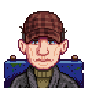 星露谷物语百科乔治肖像配图