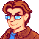 星露谷物语百科皮埃尔肖像配图