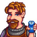 星露谷物语百科克林特肖像配图