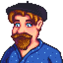 星露谷物语百科克林特肖像配图