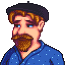 星露谷物语百科克林特肖像配图