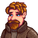 星露谷物语百科克林特肖像配图