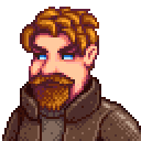 星露谷物语百科克林特肖像配图