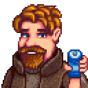 星露谷物语百科克林特肖像配图