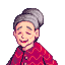 星露谷物语百科艾芙琳肖像配图