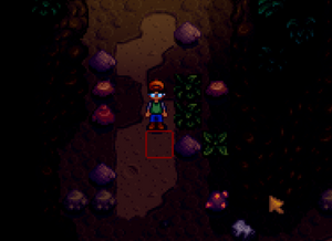 星露谷物语百科矿井沙地配图