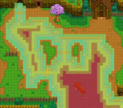 星露谷物语百科深山钓鱼配图 星露谷物语百科深山钓鱼配图