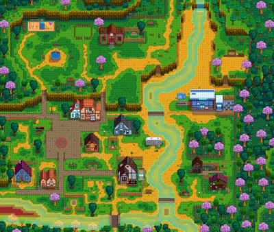 星露谷物语百科鹈鹕镇钓鱼配图