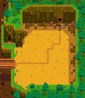 星露谷物语百科采石场矿井配图