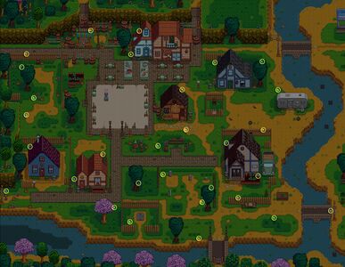 星露谷物语百科复活节彩蛋寻宝配图 星露谷物语百科复活节彩蛋寻宝配图