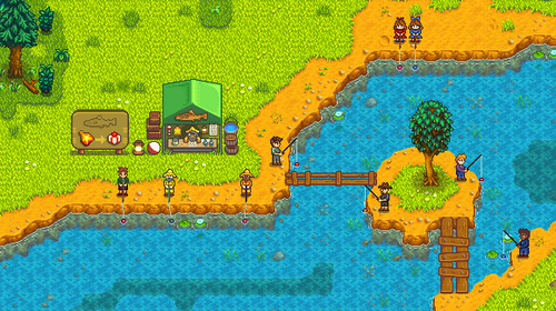 星露谷物语百科鳟鱼大赛配图 星露谷物语百科鳟鱼大赛配图