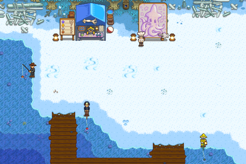 星露谷物语百科鱿鱼节配图