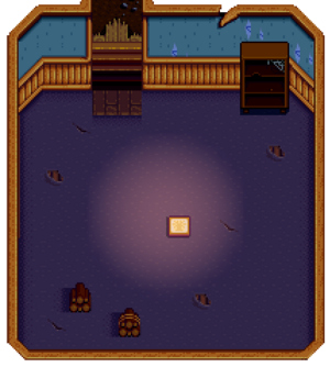 星露谷物语百科重新混合的收集包工艺室配图